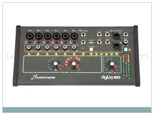 Studiomaster digilive8c mixer - studiomaster,