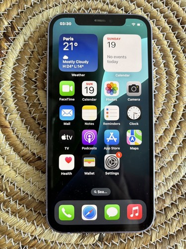 Apple iphone bleu - apple,
