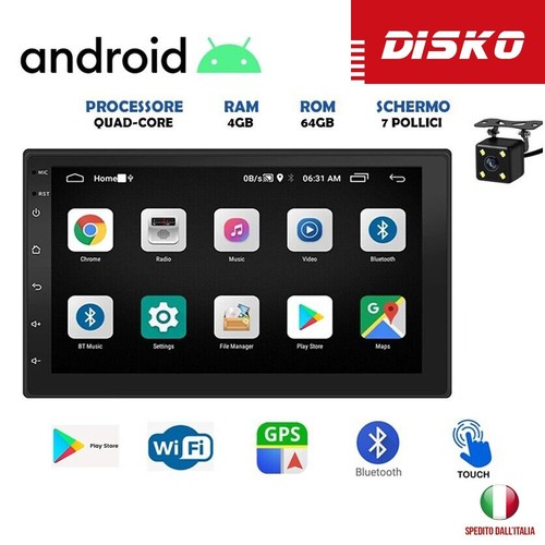 Autoradio android 4gb ram 64gb - autoradio,