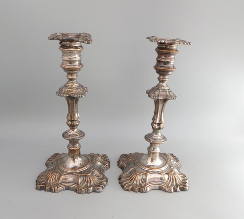 Coppia candelabri georgiani - coppia,