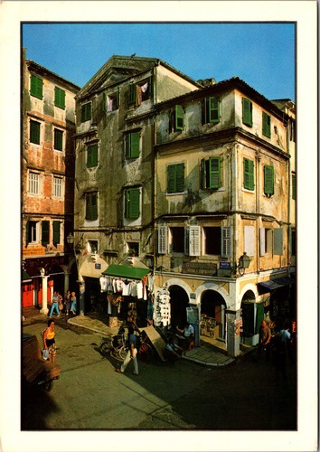 Cartolina epoca corfù - cartolina, d'epoca