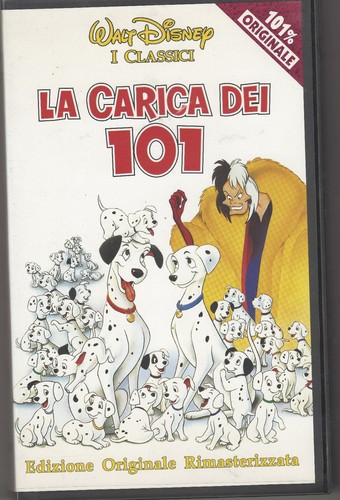 Videocassetta vhs walt disney - videocassetta,