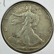 Mezzo dollaro 1947 50c - dollaro,