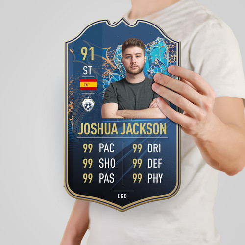 Carta fifa personalizzata - fifa,
