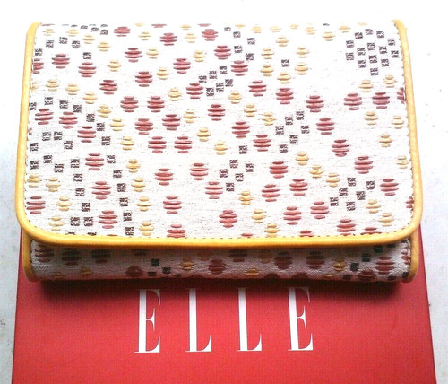 Elle portafoglio donna tessuto - elle,