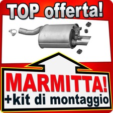 Silenziatore posteriore per - silenziatore,