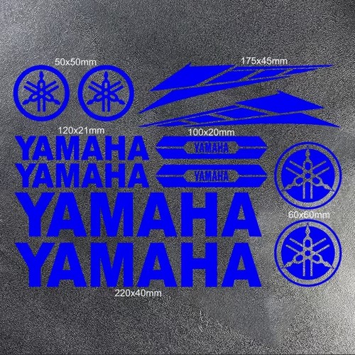 Adesivi riflettenti yamaha - adesivi,