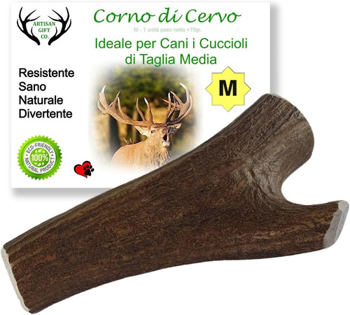 Corno cervo per cani - cani,, osso