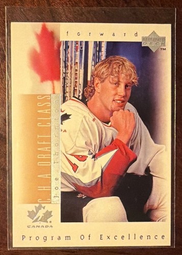 Joe thornton rookie - thornton, boston