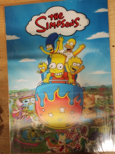 The simpsons poster - poster, 3d