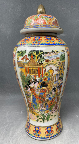 Asiatica grande vaso - , con