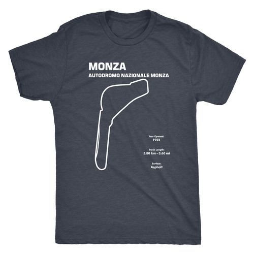 Maglietta monza race track - maglietta,