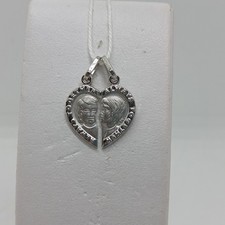 Ciondolo cuore spezzato - ciondolo,