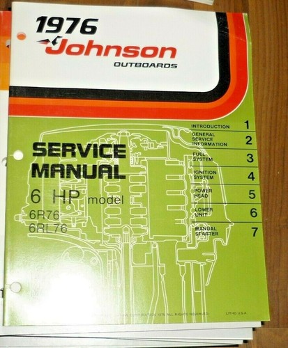 Johnson 1976 motore - johnson,