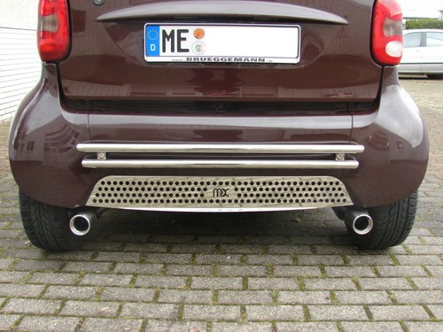 Smart pannello posteriore - smart, inox