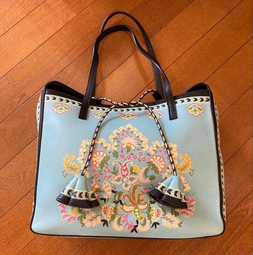 Borsa tote etro blu - borsa,