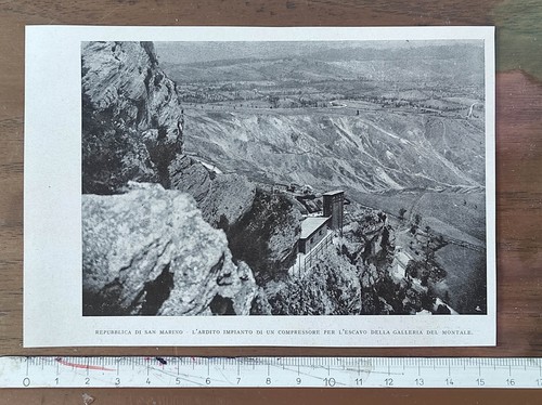 San marino 1932 - 1932, scavo