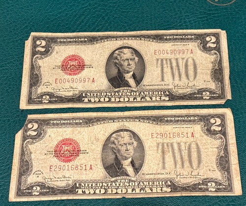 Banconote dollari 1928 g - banconote,