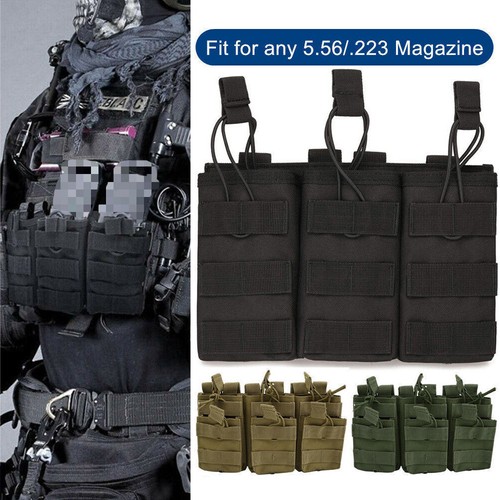 Tactical molle triple open top - molle,