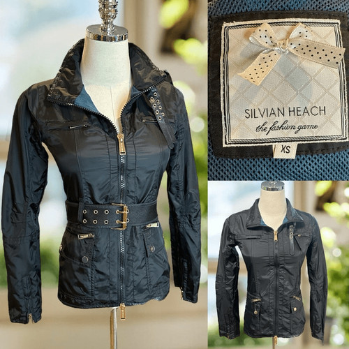 Giacca trench moto silvian - trench,