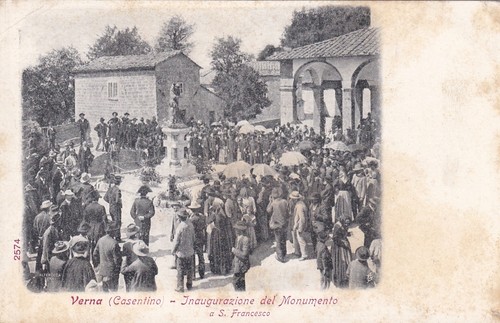 Cartolina arezzo verna - cartolina,