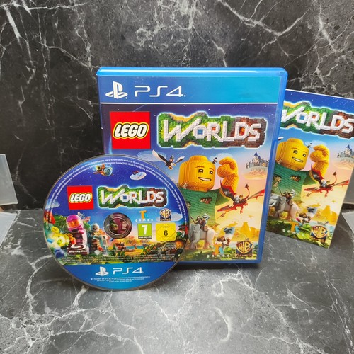 Lego worlds ps4 completo - lego,