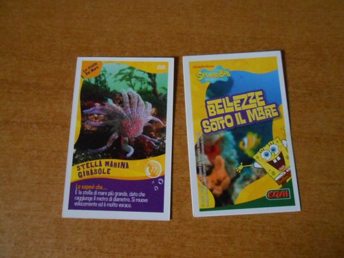 Figurina card spongebob - card,