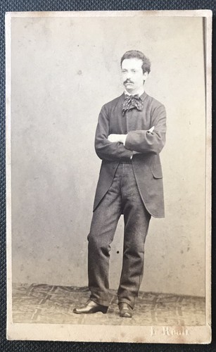 Cdv foto antica - cdv, albumina