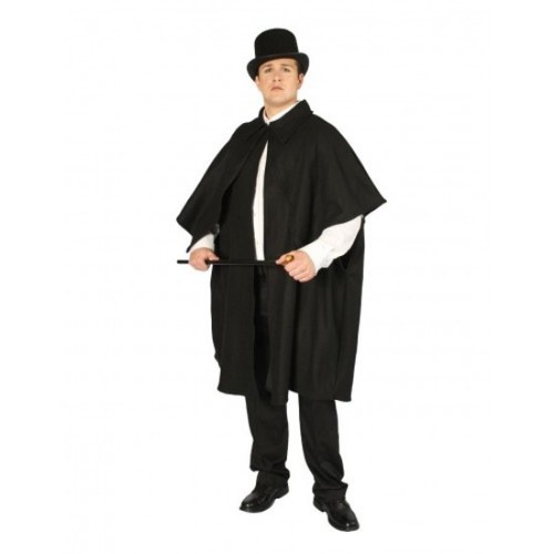 Mantello vittoriano nero - mantello,