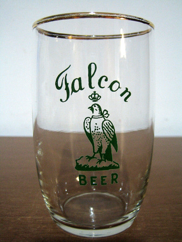 Bicchiere pubblicitario falcon - bicchiere,