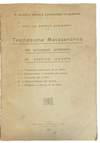 Genova 1922 scuola navale - 1922,