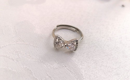 Anello fiocco argento 925
