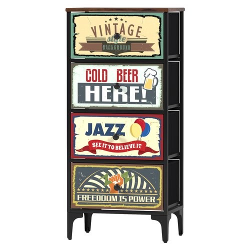 Amicasa jazz cassettiera - cassettiera, 4
