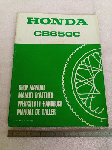 Shop manual originale - manual, 1980