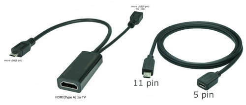 Adattatore micro usb mhl - adattatore, (5