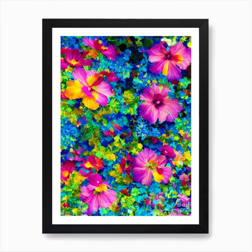 Quadro euphyllia vibrante arte - quadro,