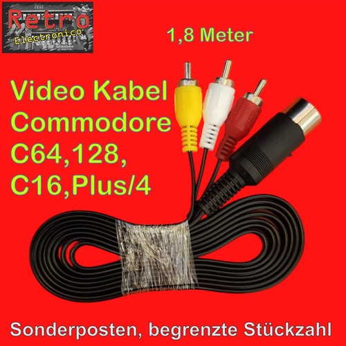 Cavo video monitor c64 - cavo, tv