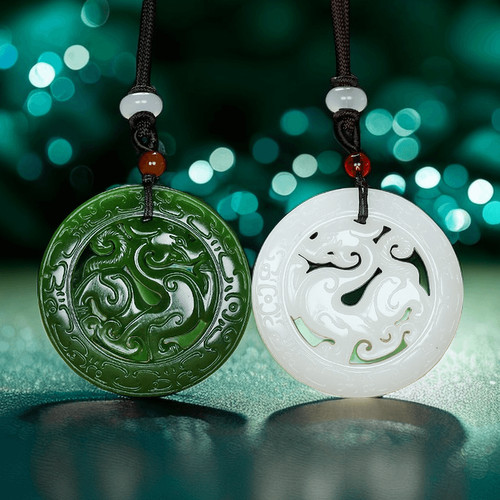 Collana talismani verde - talismani,