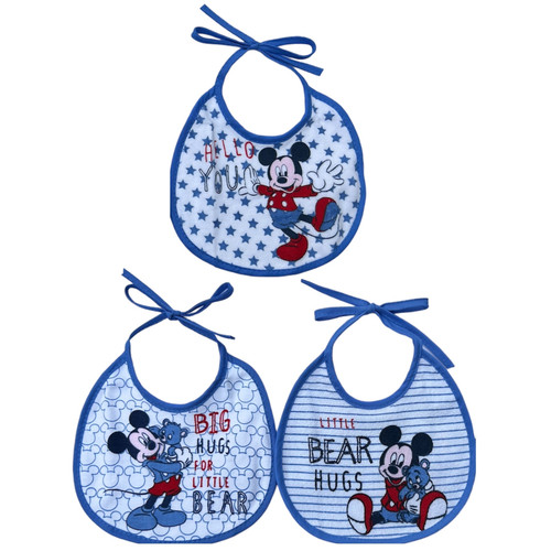 Bavette topolino disney set - bavette,