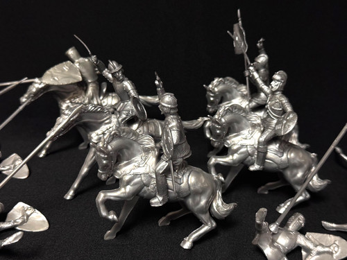 Conquistadors plastica argento - conquistadors,