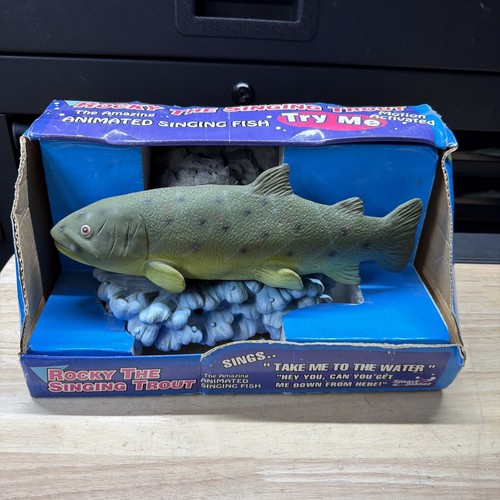 Pesce vintage rocky trota - rocky,