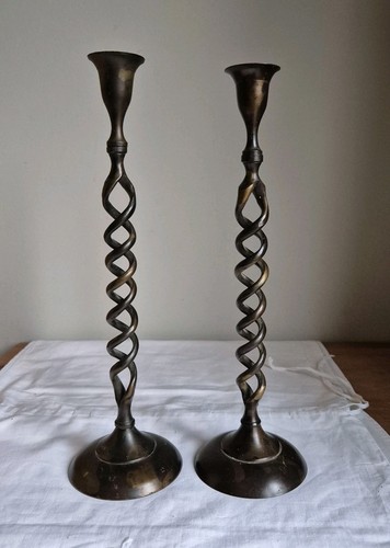 Pair indian open twist metal - pair,