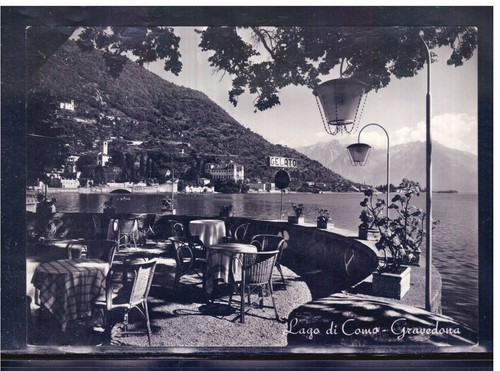 Cartolina gravedona lago - cartolina,