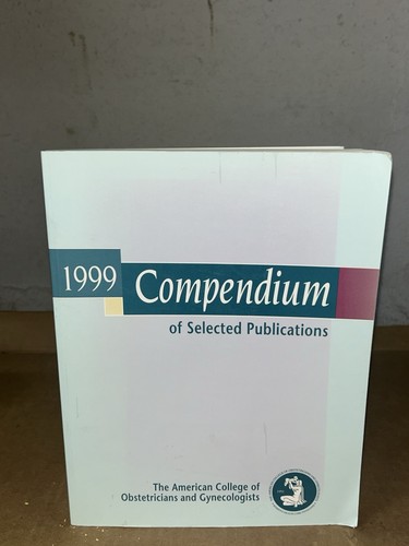 1999 compendium selected - of,