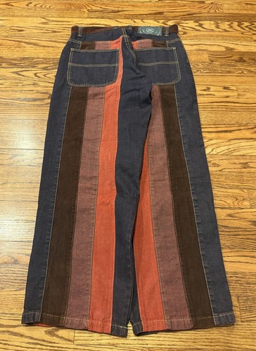 Jeans denim larghi larghi