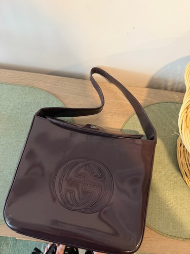 Borsa tracolla gucci viola - a,