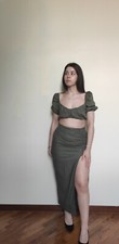 Vestito lino estivo donna