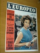 EUROPEO 1957/31=MARLA LANDI=GINA LOLLOBRIGIDA=ANNARELLA BRACCI=LANCIA FLAMINIA=