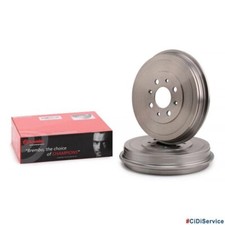 Kit Tamburi Freno Posteriori Brembo Fiat Grande Punto 1.3 Mjet 1.4 Opel Corsa D