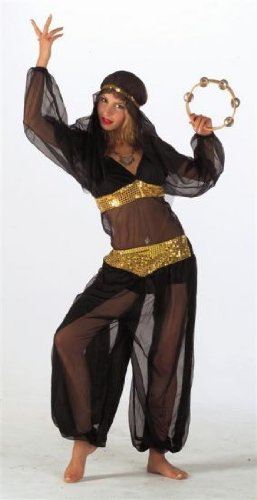 Clown 80981 costume odalisca - clown, l